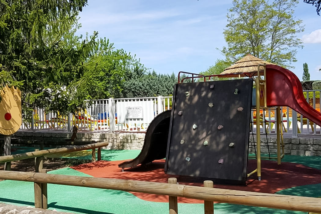 Campsite play areas