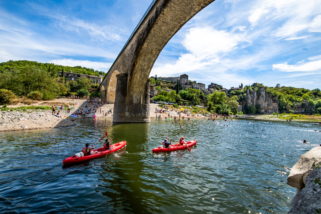 Canoe-kayak rental from the campsite