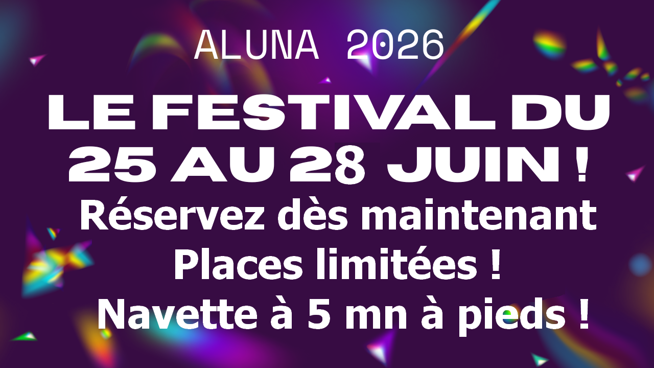 ALUNA 2026 Annonce Flower Campings