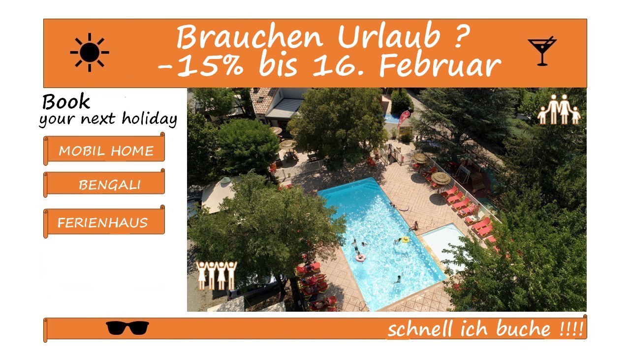 Ankündigung von Flower Campings