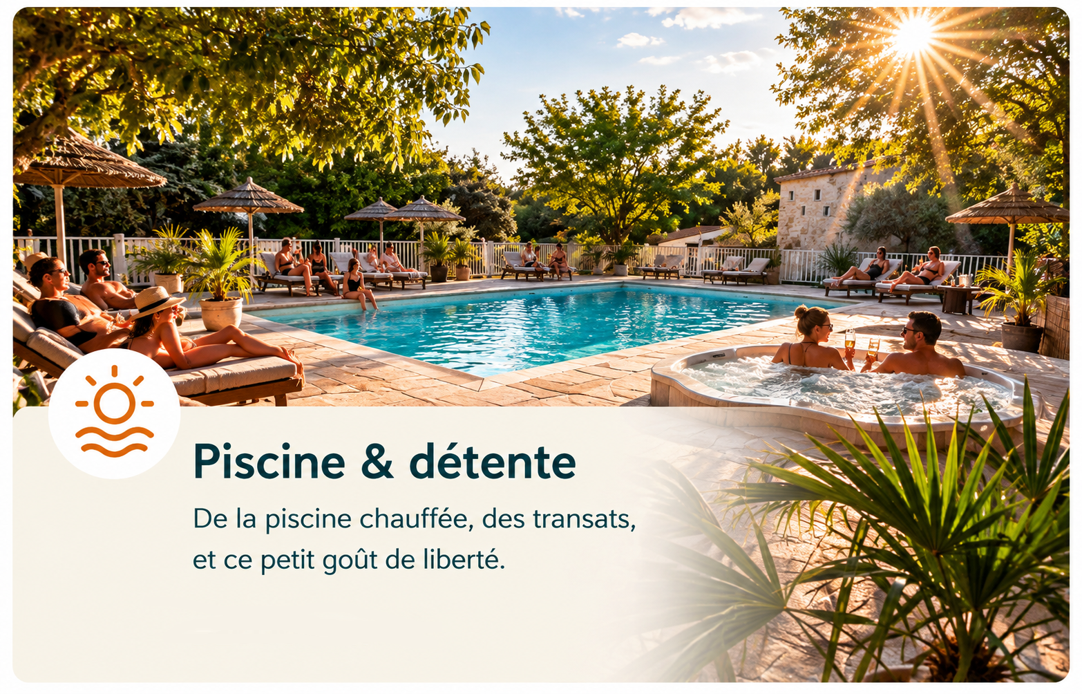 Piscine et détente Canoë kayak sur l'Ardèche à Ruoms